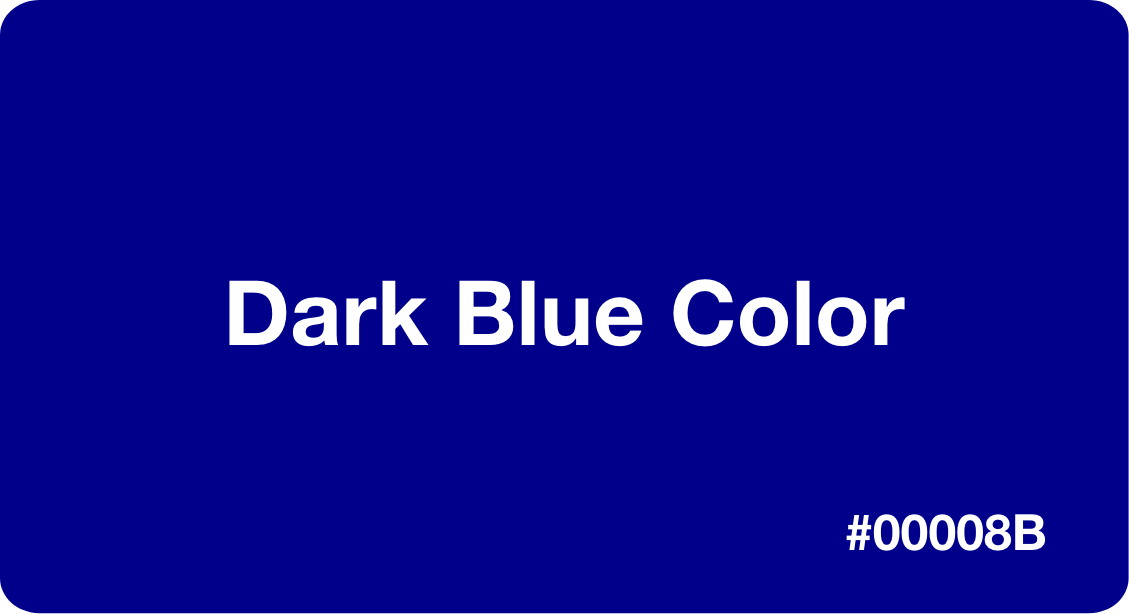 Dark Blue Color Best Practices, Color Codes, Palettes & More!